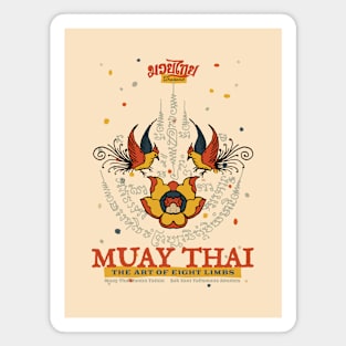 Muay Thai Sak Yant Tattoo Magnet